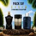 Le male le parfum 125ml + La nuit de l’homme 100ml + Pdm layton 125ml Gratuite