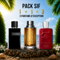 Ysl Y le parfum 100ml + Boss the scent 100ml + Pdm Kalan 125ml Gratuite