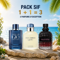 Acqua di giò profondo 100ml + Light blue 200ml + born in roma intense 200ml Gratuite