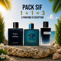 Blue de chanel 100ml + Versace eros 100ml + Ysl Y edp 100ml Gratuite