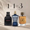 Valentino born in roma extradose 100ml + Le male in the navy 125 ml + Acqua di gio absolu 100ml Gratuite