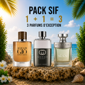 Acqua di giò Absolu 100ml + Gucci guilty 100ml + bvlgari extreme 100ml Gratuite