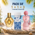 Million gold for her 100ml + Light bleu summer vibes 100ml + Laverne sense 100 ml gratuit