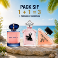 My way intense 100ml + Le petite robe noir 100ml + Prada paradox 90ml Gratuite