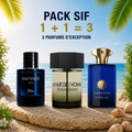 Sauvage Elixir 60ml + La nuit de l’homme 100ml + Amouage Interlude 100ml Gratuite