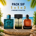 Versace Eros 100ml + La nuit de l’homme 100ml + Stronger with you absolutely 100ml Gratuite