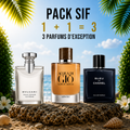 Bvlgari Extréme 100ml + Acqua di giò Absolu 100ml + blue de chanel 100ml Gratuite