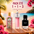 Gucci flora 100ml + Dior addict 100ml + l’interdit intense 90ml Gratuite