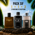 Burberry Hero edp 100ml + acqua di giò profumo 100ml + Gucci Guilty 100ml Gratuite