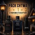 Valentino born in roma extradose 100ml + Bleu de chanel 100ml + Tom ford ombre leather 100ml Gratuite
