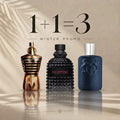 JPG Le male elixir 125ml + Valentino born in roma 100ml + Pdm layton 125ml Gratuite