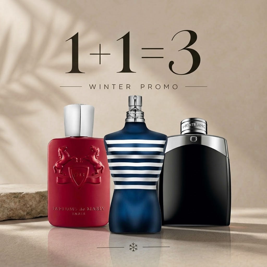 Pdm kalan 125ml + Le male in the navy 125ml + Montblac legende 100ml Gratuite