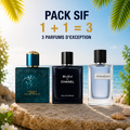 Versace Eros 100ml + Blue de chanel 100ml + Y edt 100ml Gratuite