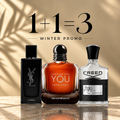 Ysl myslf le parfum 100ml + Swy absolutely 100ml + Creed aventus 120ml Gratuite
