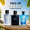 Y edt 100ml + Blue de chanel edp 100ml + LV afternoon swim 100ml Gratuite