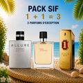 Chanel Allure 100ml + Terre d’hermes 100ml + 1 million royal 100ml Gratuite