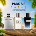 Chanel Allure 100ml + Acqua di giò 100ml + Y edp 100ml Gratuite