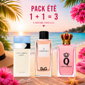 D&G light blue 100ml + L’imperatrice 100ml + Queen 100ml Gratuite