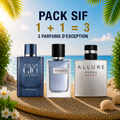 Acqua di giò profondo 100ml + Y edt 100ml + Chanel allure 100ml Gratuite
